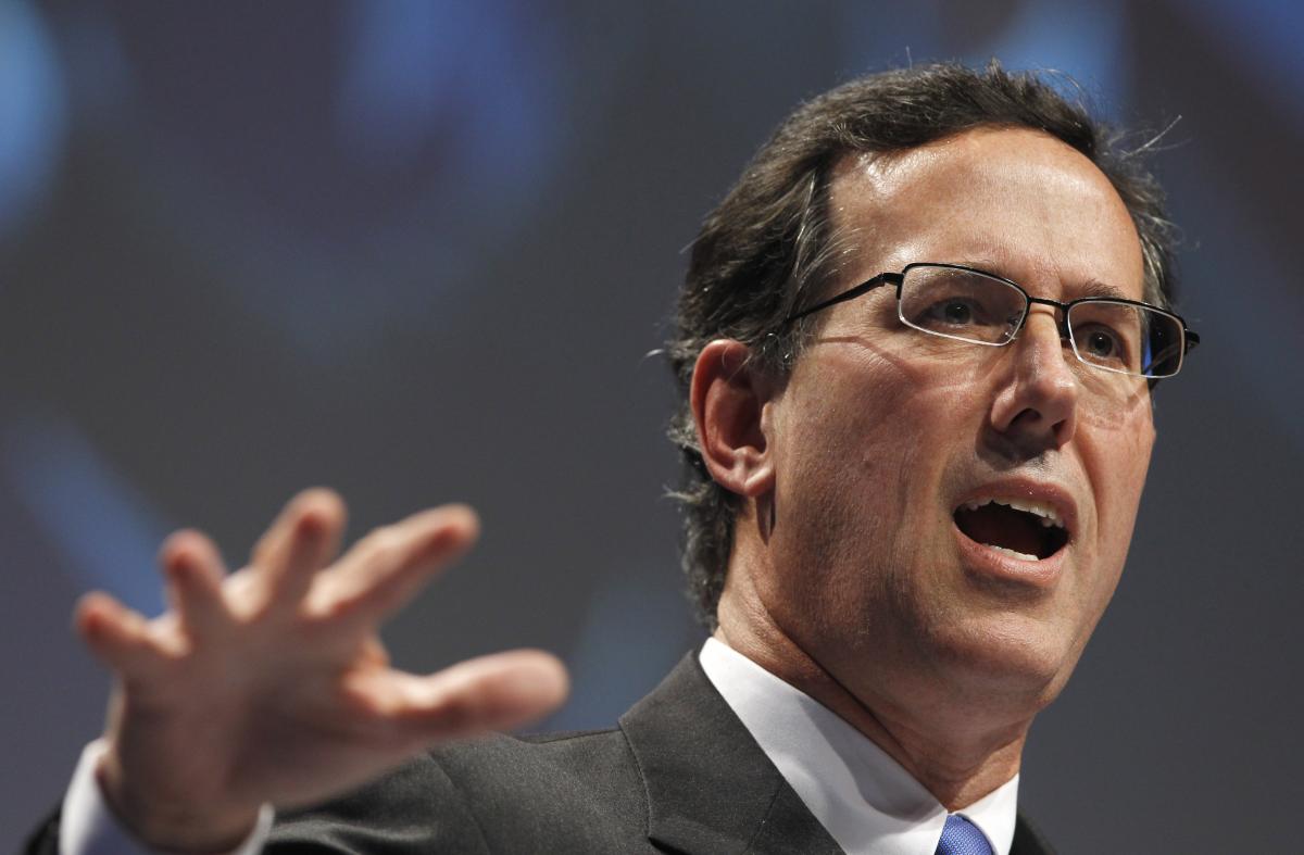 Rick Santorum on ei lapsi jää jälkeen toimimaan
